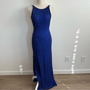 Andretta Donatello Blue Dress